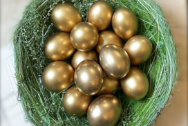 Osteraktion „goldenes Ei“